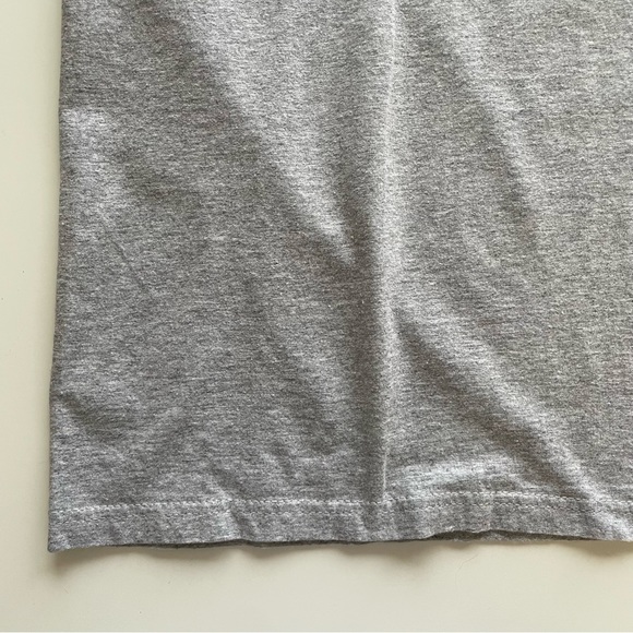 Adidas Chicago Bulls Print Basketball T-Shirt Short Sleeve Gray Men’s L Large - Picture 6 of 8